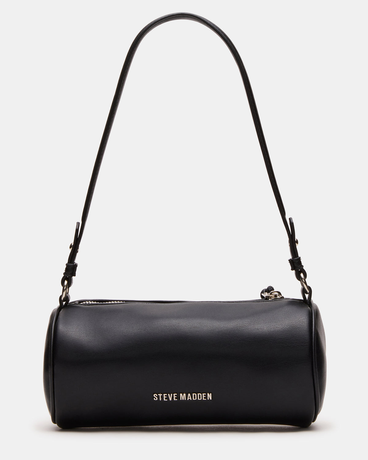 PRIYA Bag Black Mini Barrel Shoulder Handbag - Steve Madden