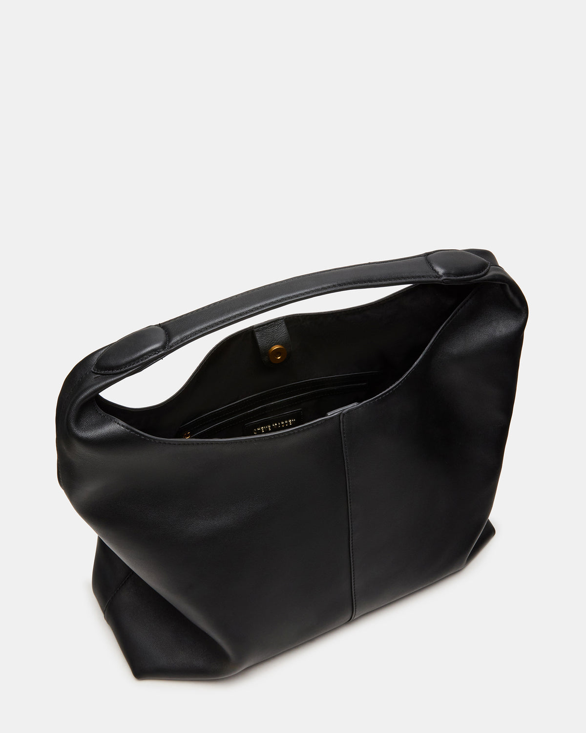 COLLINS Bag Black Hobo Slouchy Shoulder Strap Tote Handbag - Steve Madden