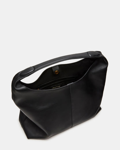 COLLINS Bag Black Hobo Slouchy Shoulder Strap Tote Handbag - Steve Madden