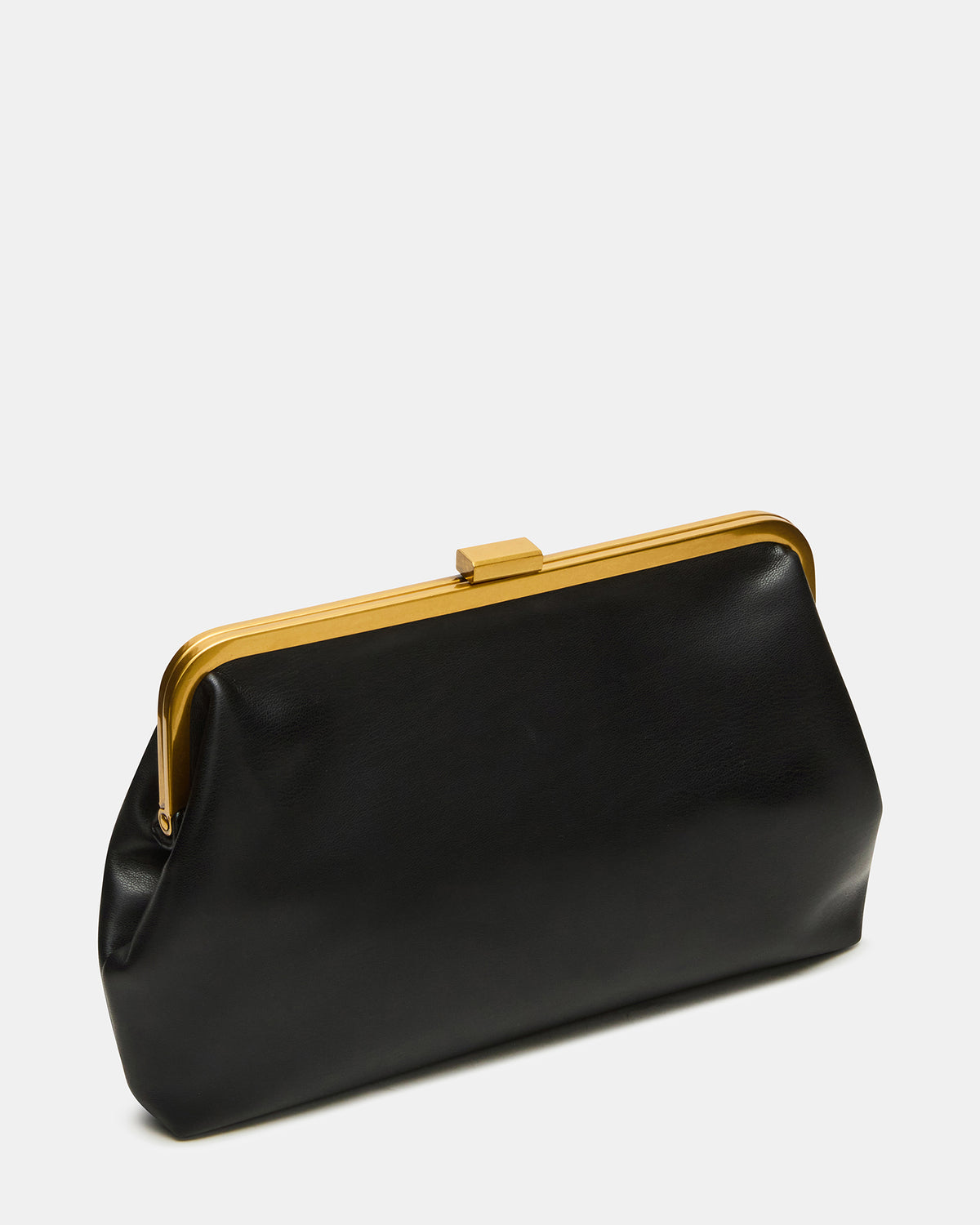 KISSES Bag Black Chain Strap Crossbody Clutch Handbag - Steve Madden