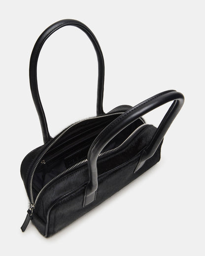 ANISE Bag Black Multi Elongated Shoulder Strap Handbag - Steve Madden