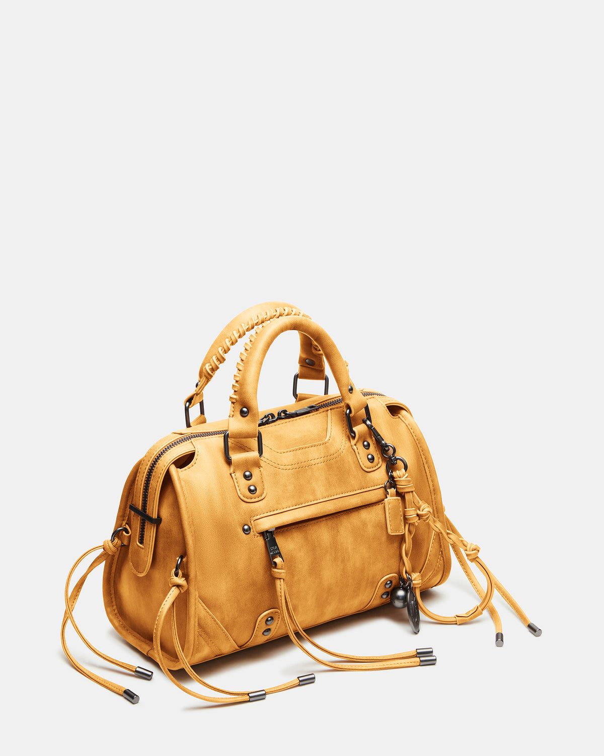 RIGGS Bag Banana Slouchy Top-Handle Crossbody Satchel Handbag - Steve Madden