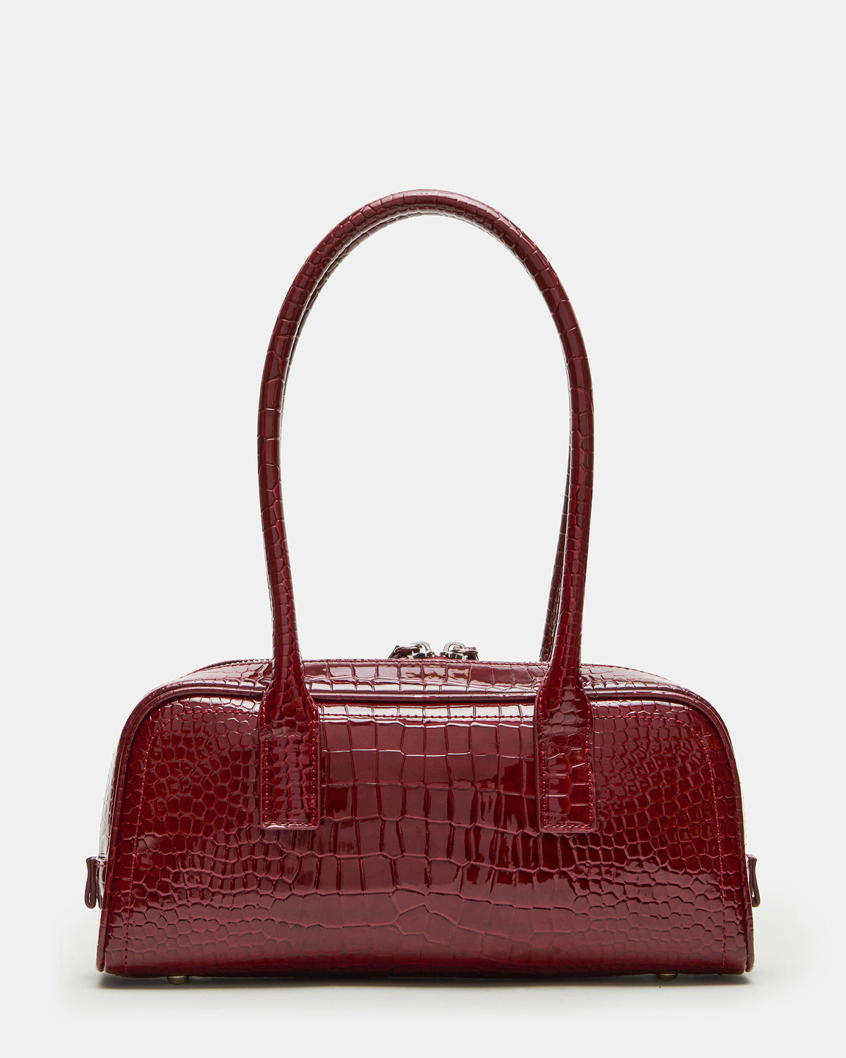 ANISE Bag Red Crocodile Elongated Shoulder Strap Handbag - Steve Madden