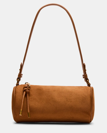 PRIYA Bag Tobacco Mini Barrel Shoulder Handbag - Steve Madden