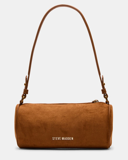 PRIYA Bag Tobacco Mini Barrel Shoulder Handbag - Steve Madden