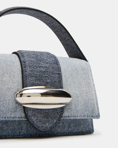 MISHELL Bag Denim Top-Handle Mini Handbag - Steve Madden