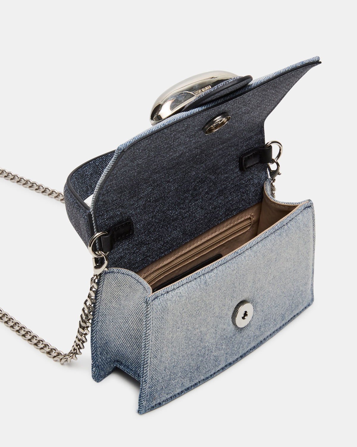 MISHELL Bag Denim Top-Handle Mini Handbag - Steve Madden