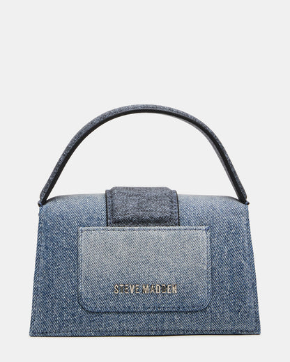 MISHELL Bag Denim Top-Handle Mini Handbag - Steve Madden