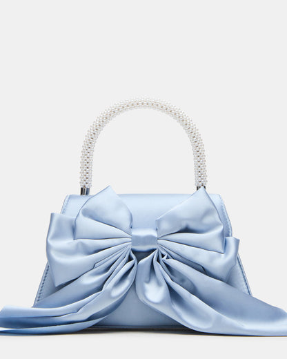COSETTE Bag Blue Beaded Top-Handle Mini Handbag - Steve Madden