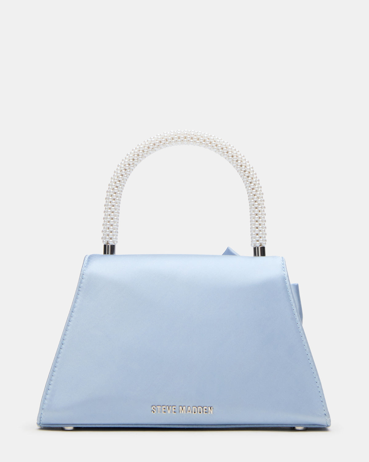 COSETTE Bag Blue Beaded Top-Handle Mini Handbag - Steve Madden