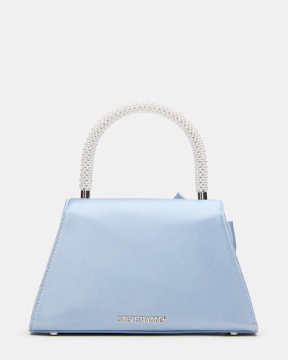 COSETTE Bag Blue Beaded Top-Handle Mini Handbag - Steve Madden