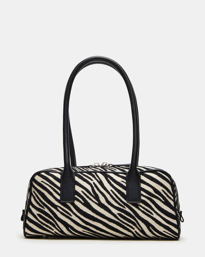 ANISE Bag Zebra Elongated Shoulder Strap Handbag - Steve Madden