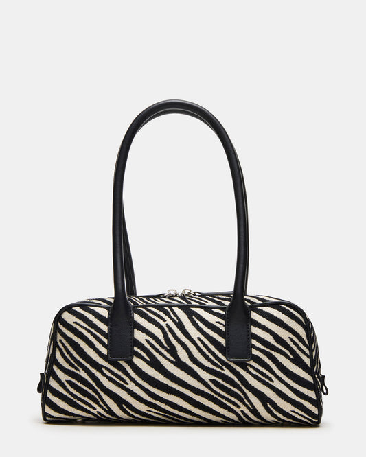 ANISE Bag Zebra Elongated Shoulder Strap Handbag - Steve Madden