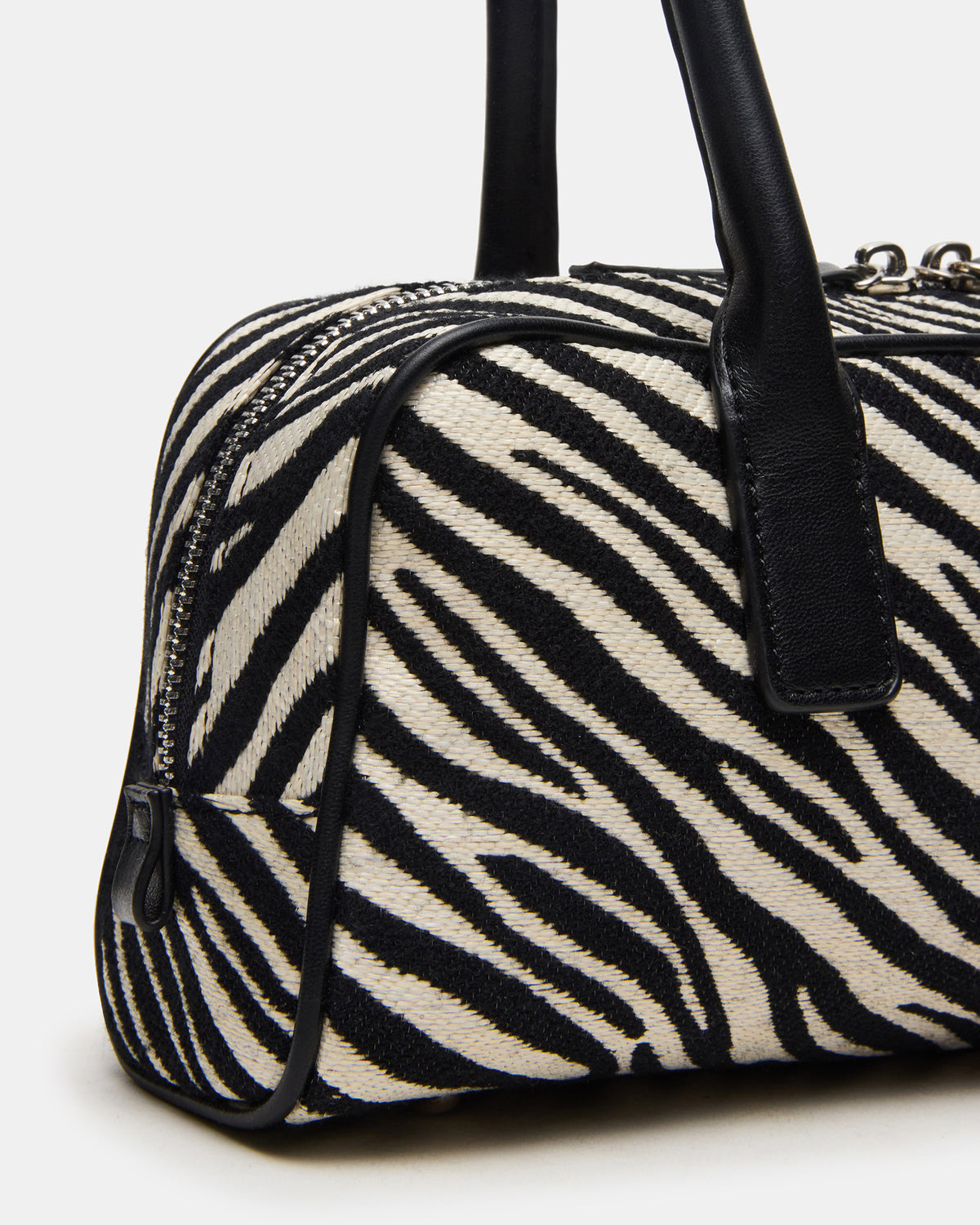 ANISE Bag Zebra Elongated Shoulder Strap Handbag - Steve Madden