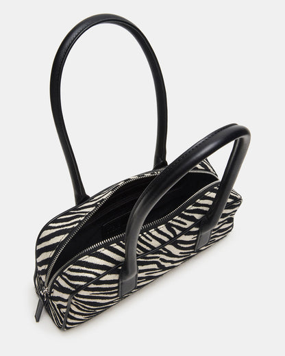 ANISE Bag Zebra Elongated Shoulder Strap Handbag - Steve Madden