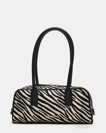 ANISE Bag Zebra Elongated Shoulder Strap Handbag - Steve Madden