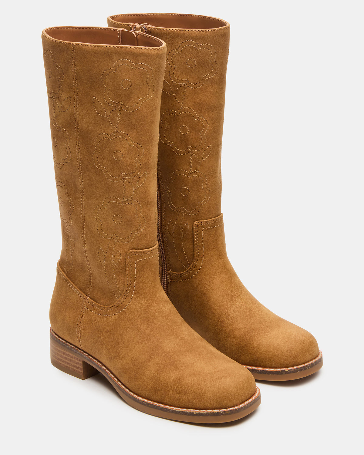 Kids' RIGGS Tan Knee-High Girl's Boot - Steve Madden