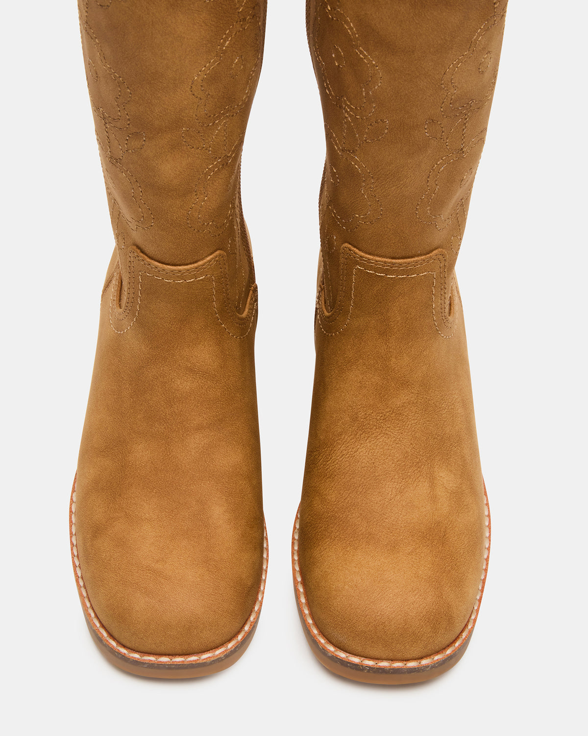 Kids' RIGGS Tan Knee-High Girl's Boot - Steve Madden
