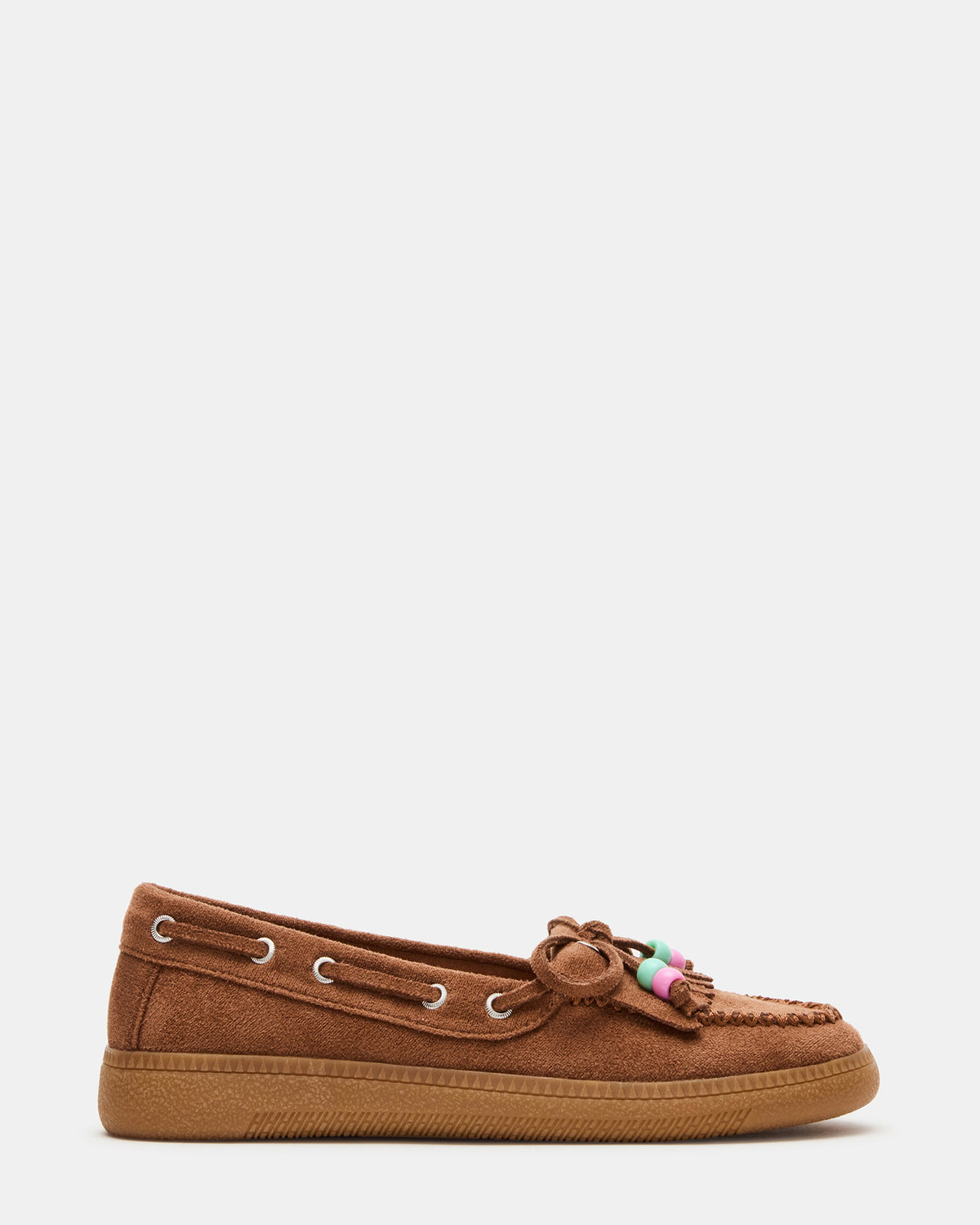 Kids' KRISP Cognac Girls' Boat Shoe Loafer - Steve Madden