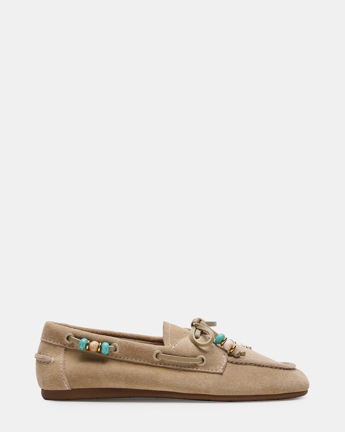 SAG Beads Sand Suede Women's Boat Shoe - Steve Madden