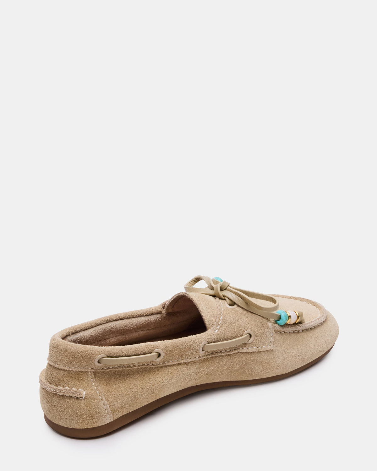 SAG Beads Sand Suede Women's Boat Shoe - Steve Madden