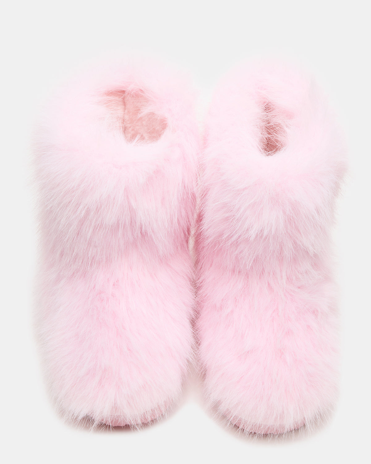 Kids' BEASTIE Pink Faux Fur Girls' Ankle Boot - Steve Madden