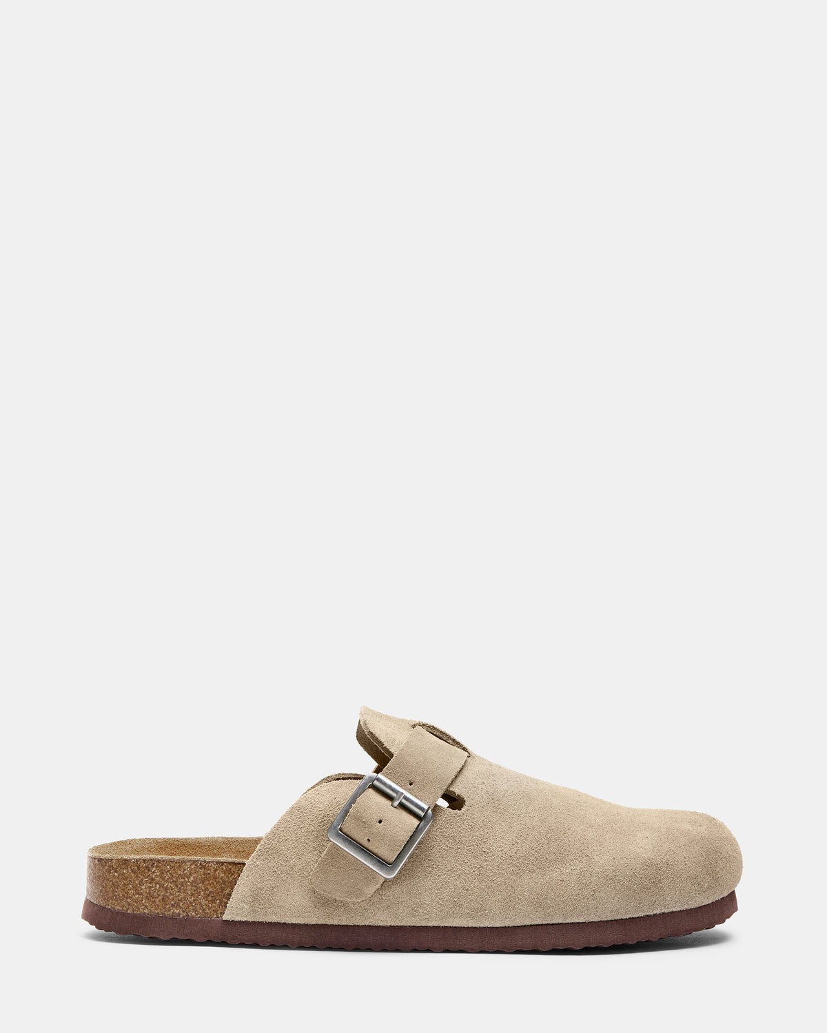 WILDERR Taupe Suede Slip-On Men's Casual Clog - Steve Madden