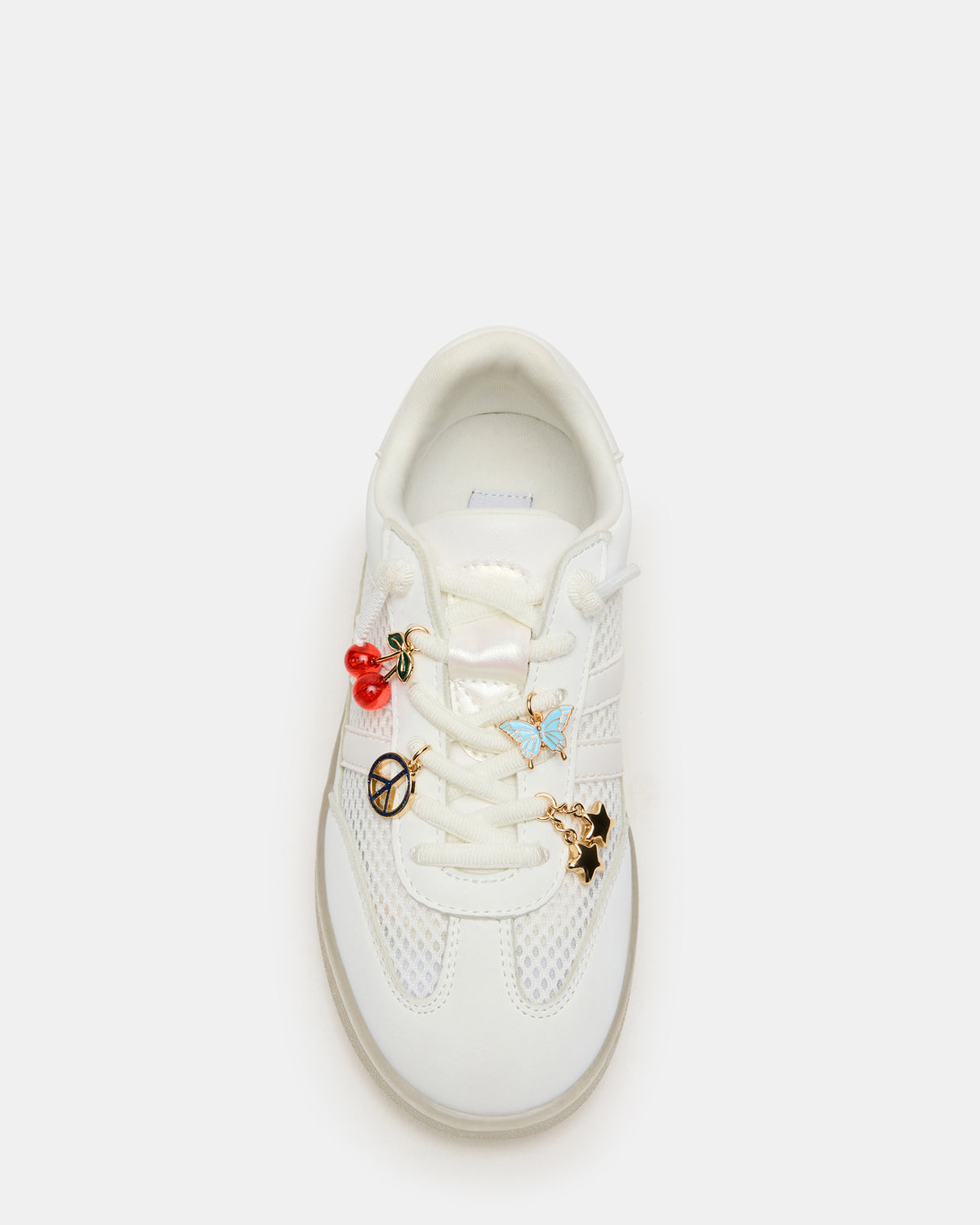 Kids' VERDICT White Multi Low-Top Lace-Up Girls' Sneaker - Steve Madden