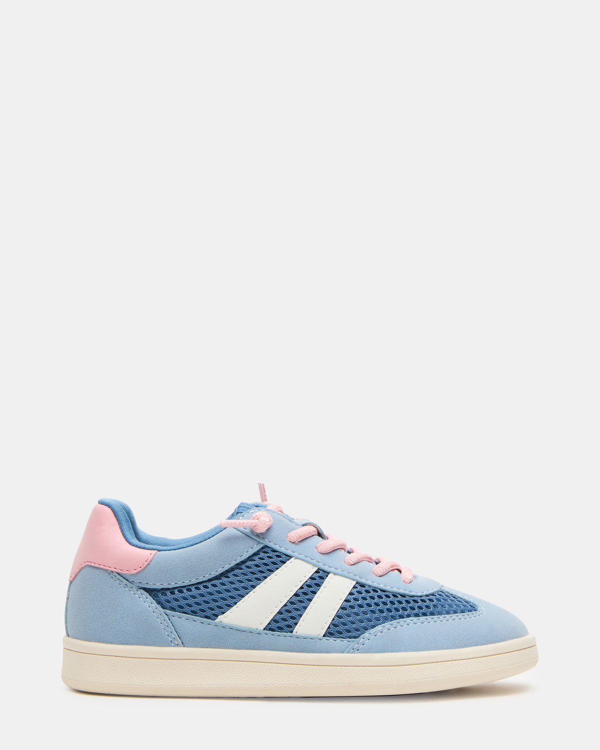 Kids' VERDICT Blue Multi Low-Top Lace-Up Girls' Sneaker - Steve Madden