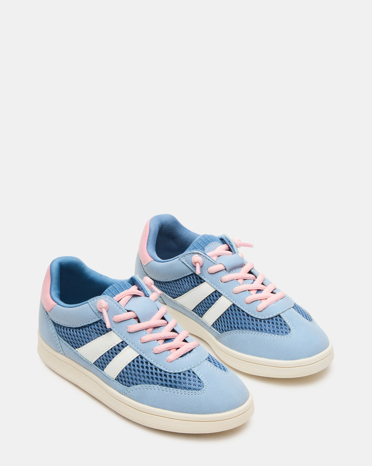 Kids' VERDICT Blue Multi Low-Top Lace-Up Girls' Sneaker - Steve Madden