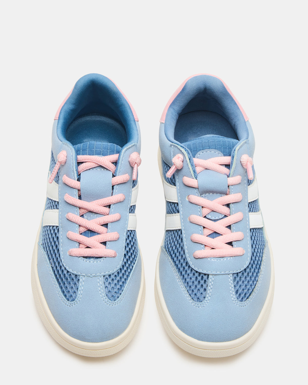 Kids' VERDICT Blue Multi Low-Top Lace-Up Girls' Sneaker - Steve Madden