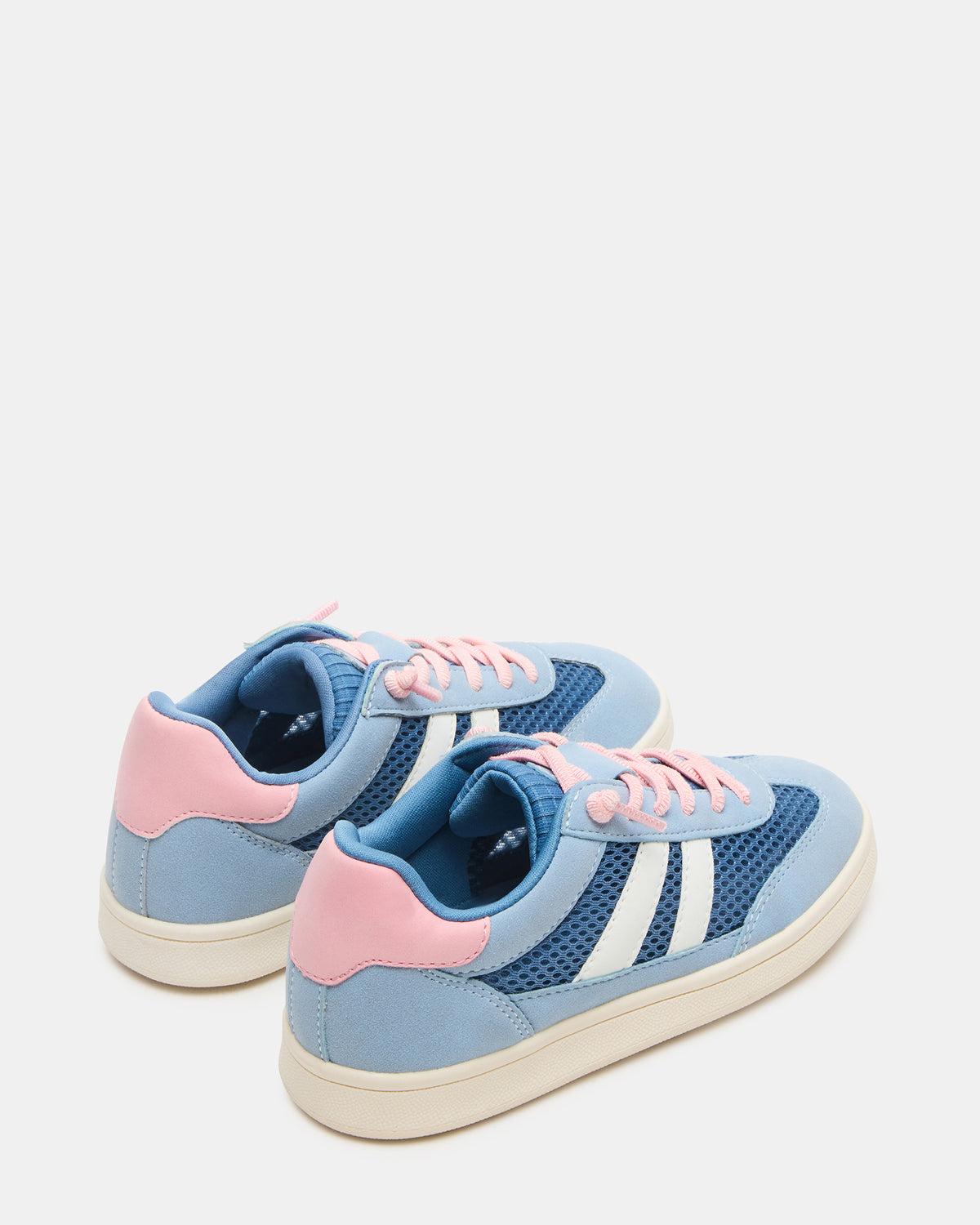 Kids' VERDICT Blue Multi Low-Top Lace-Up Girls' Sneaker - Steve Madden