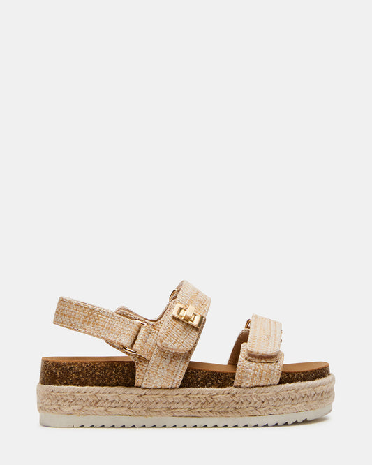 Kids' BIGMONA Raffia Girls' Platform Sandal - Steve Madden