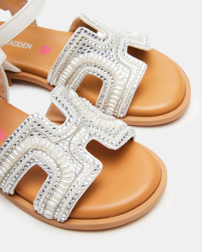 Kids' HAYDLYN Ivory Girls' Sandals - Steve Madden