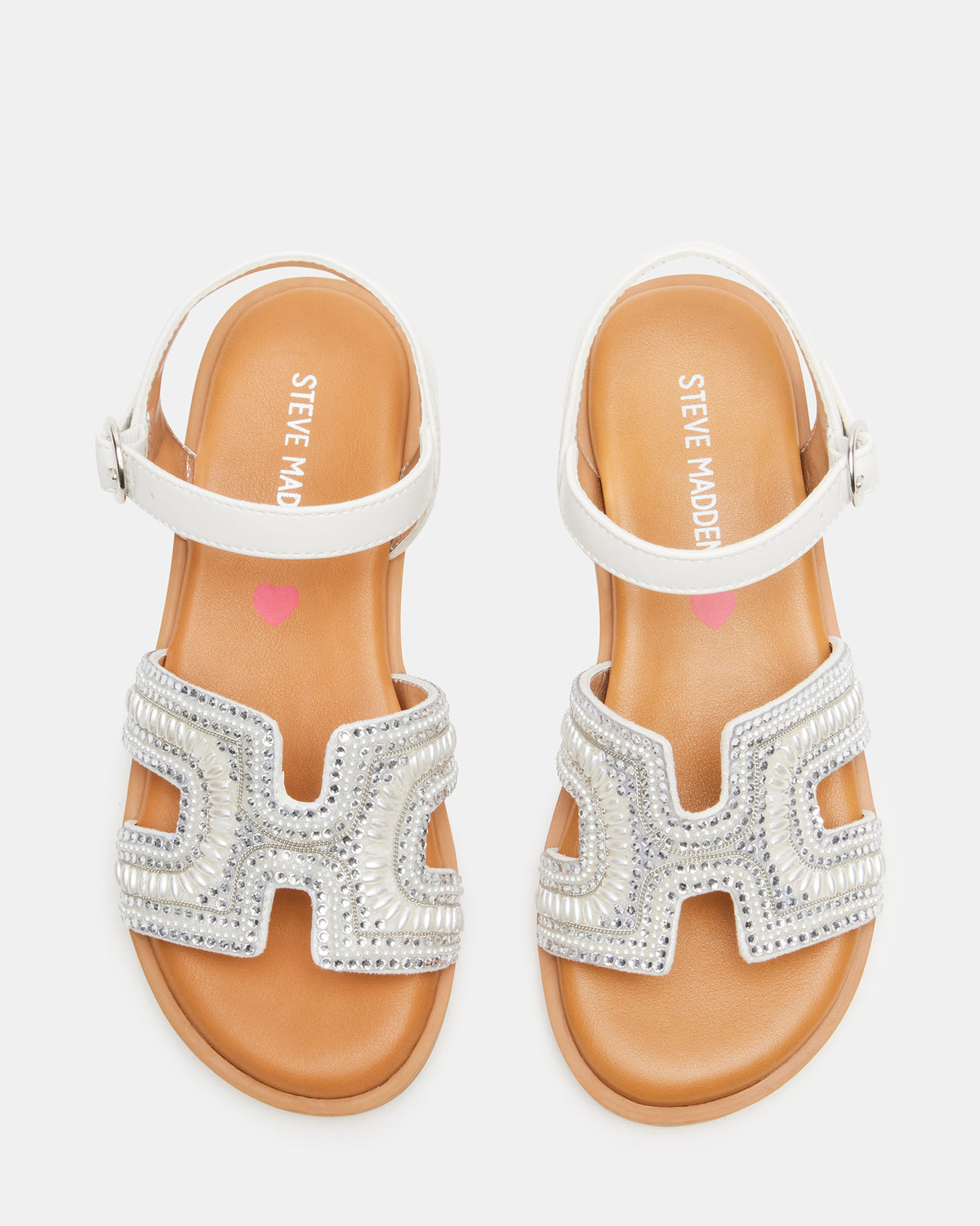 Kids' HAYDLYN Ivory Girls' Sandals - Steve Madden