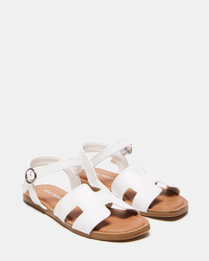 Kids' HAYDIN White Girls' Sandals - Steve Madden