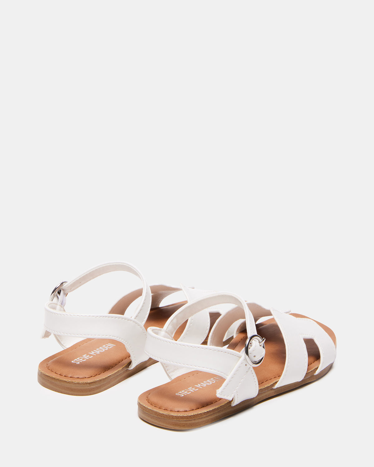 Kids' HAYDIN White Girls' Sandals - Steve Madden