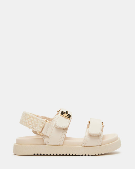 Toddlers' MONA Bone Girls' Flatform Sandal - Steve Madden