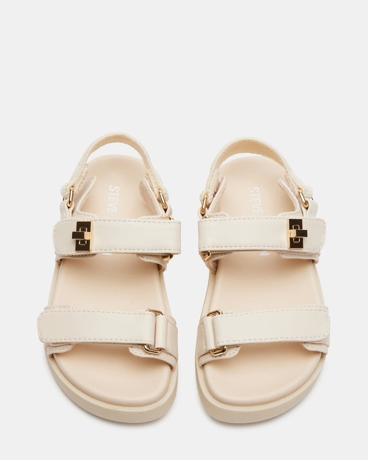 Toddlers' MONA Bone Girls' Flatform Sandal - Steve Madden