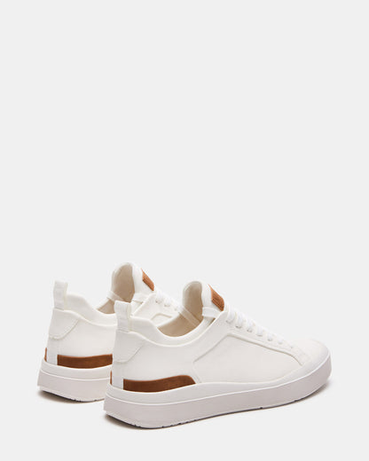 DACK White Men's Lace-Up Sneakers - Steve Madden