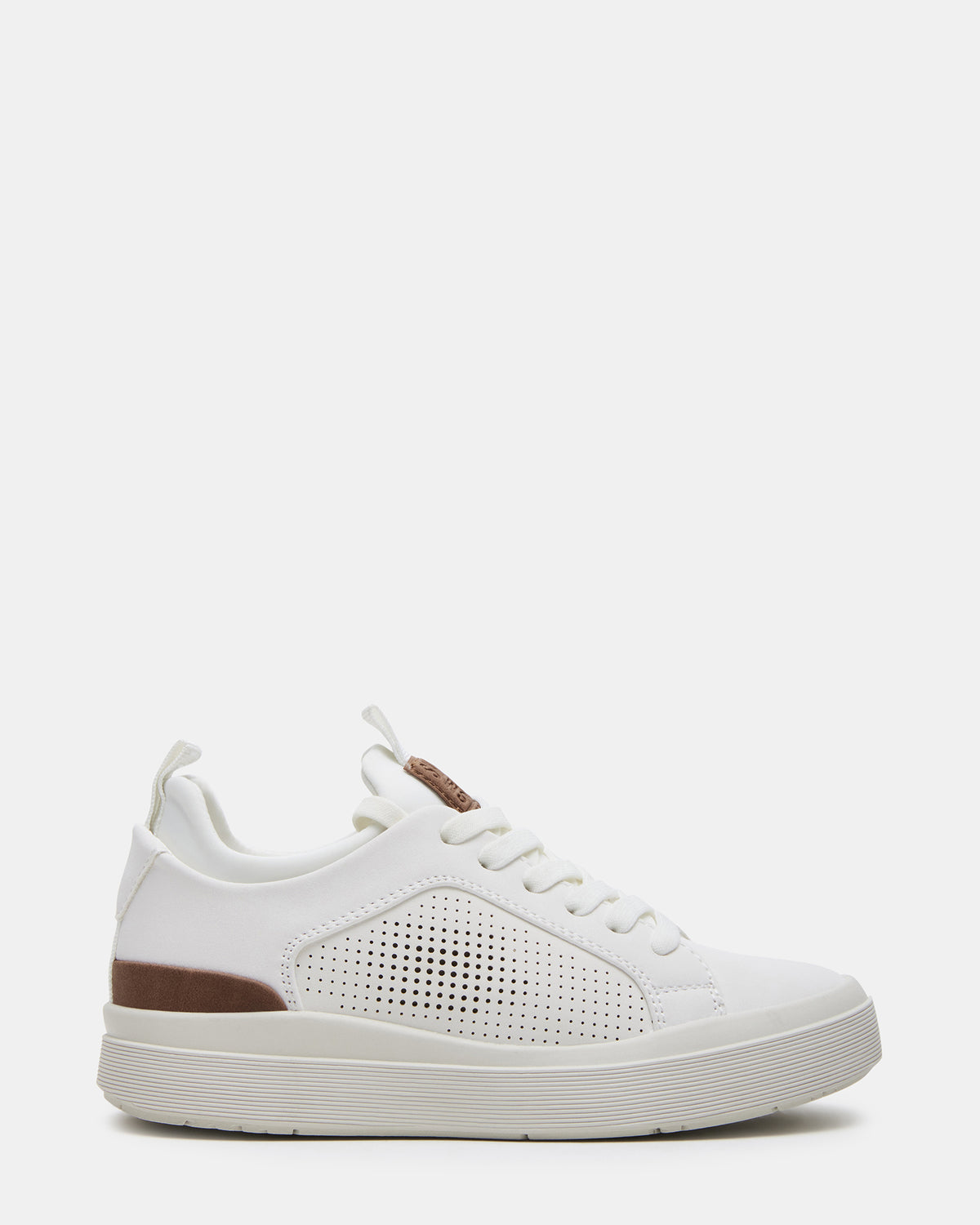 Kids' OASYS White Boys' Low-Top Lace-Up Sneakers - Steve Madden