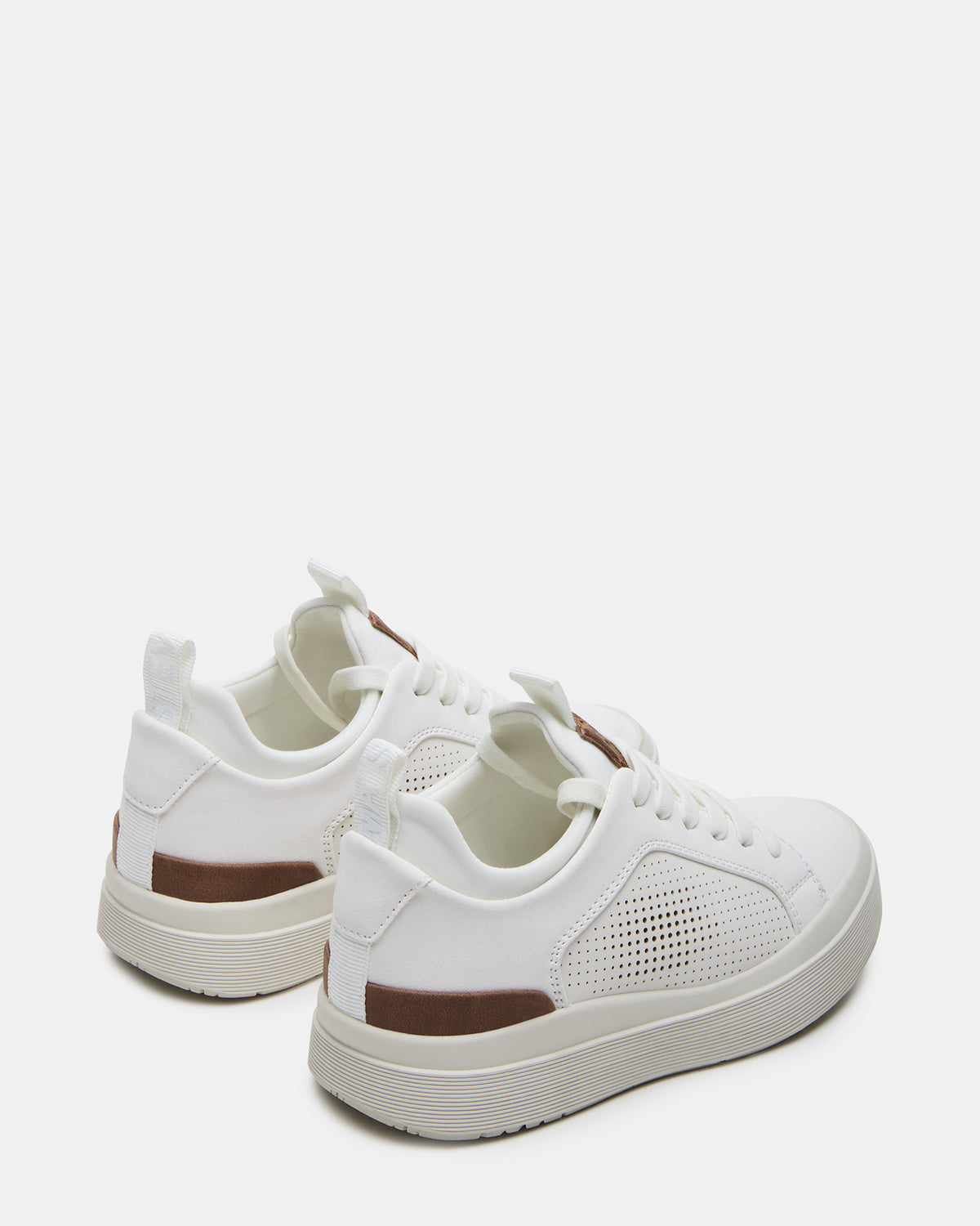 Kids' OASYS White Boys' Low-Top Lace-Up Sneakers - Steve Madden