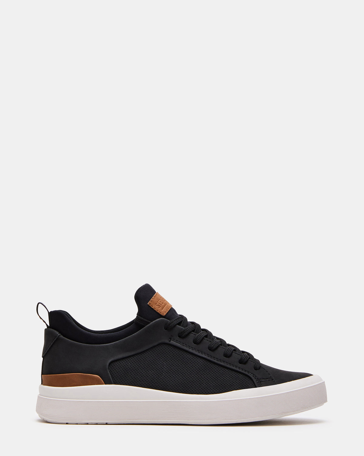 DACK Black Men's Lace-Up Sneakers - Steve Madden