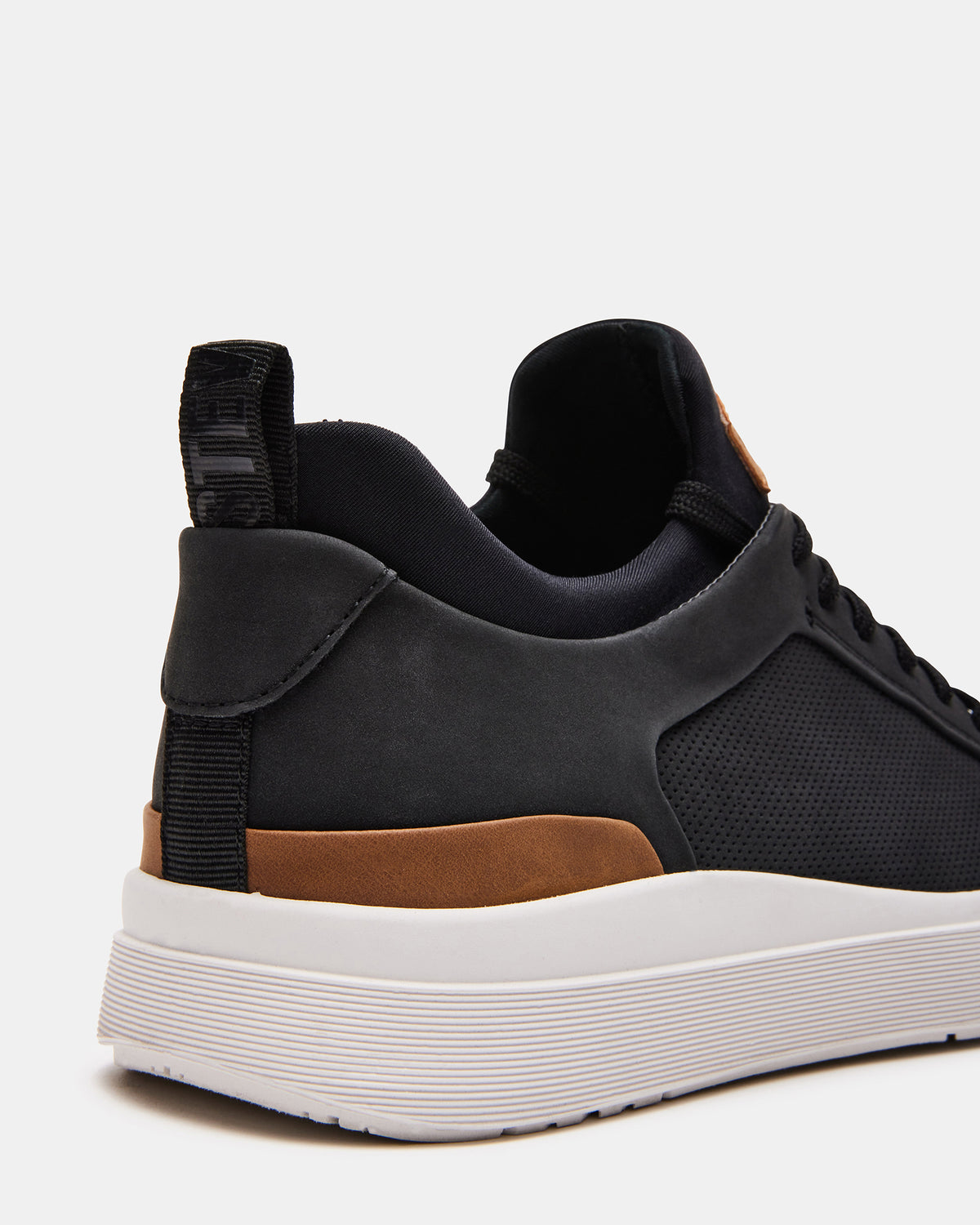 DACK Black Men's Lace-Up Sneakers - Steve Madden