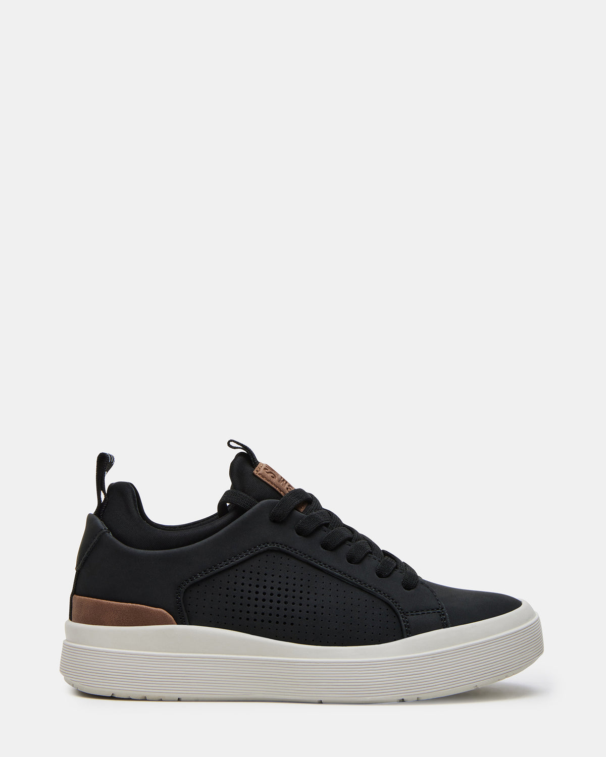 Kids' OASYS Black Boys' Low-Top Lace-Up Sneakers - Steve Madden