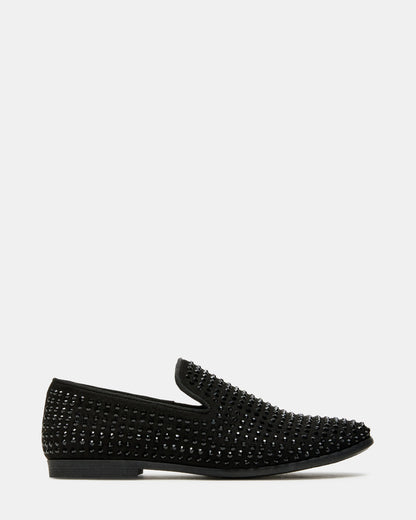 Kids' CAVIAR Black Rhinestone Boys' Dress Shoe - Steve Madden