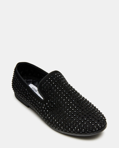 Kids' CAVIAR Black Rhinestone Boys' Dress Shoe - Steve Madden