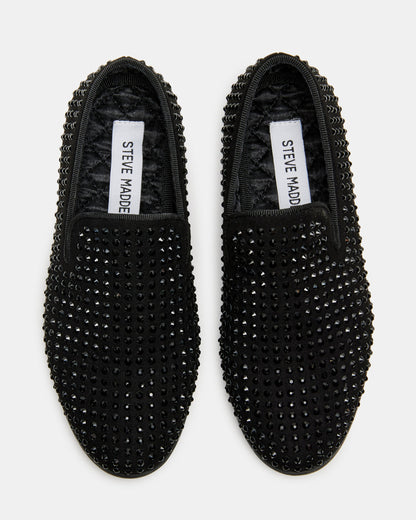 Kids' CAVIAR Black Rhinestone Boys' Dress Shoe - Steve Madden