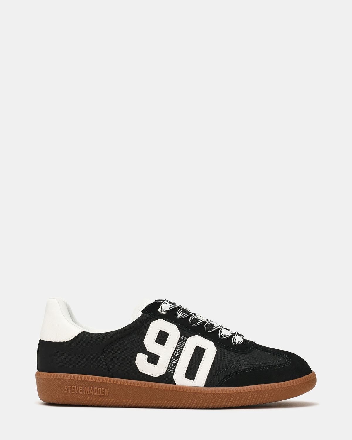 PACEY Black Multi Low-Top Lace-Up 90's Women's Sneaker - Steve Madden