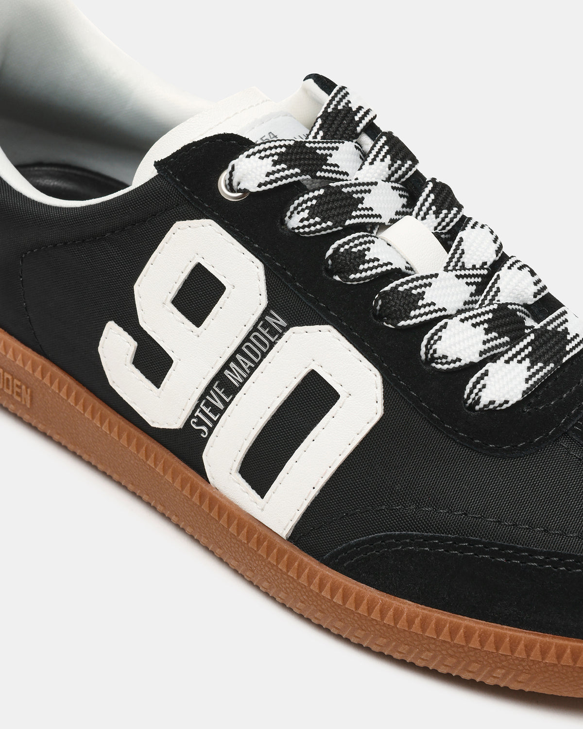 PACEY Black Multi Low-Top Lace-Up 90's Women's Sneaker - Steve Madden